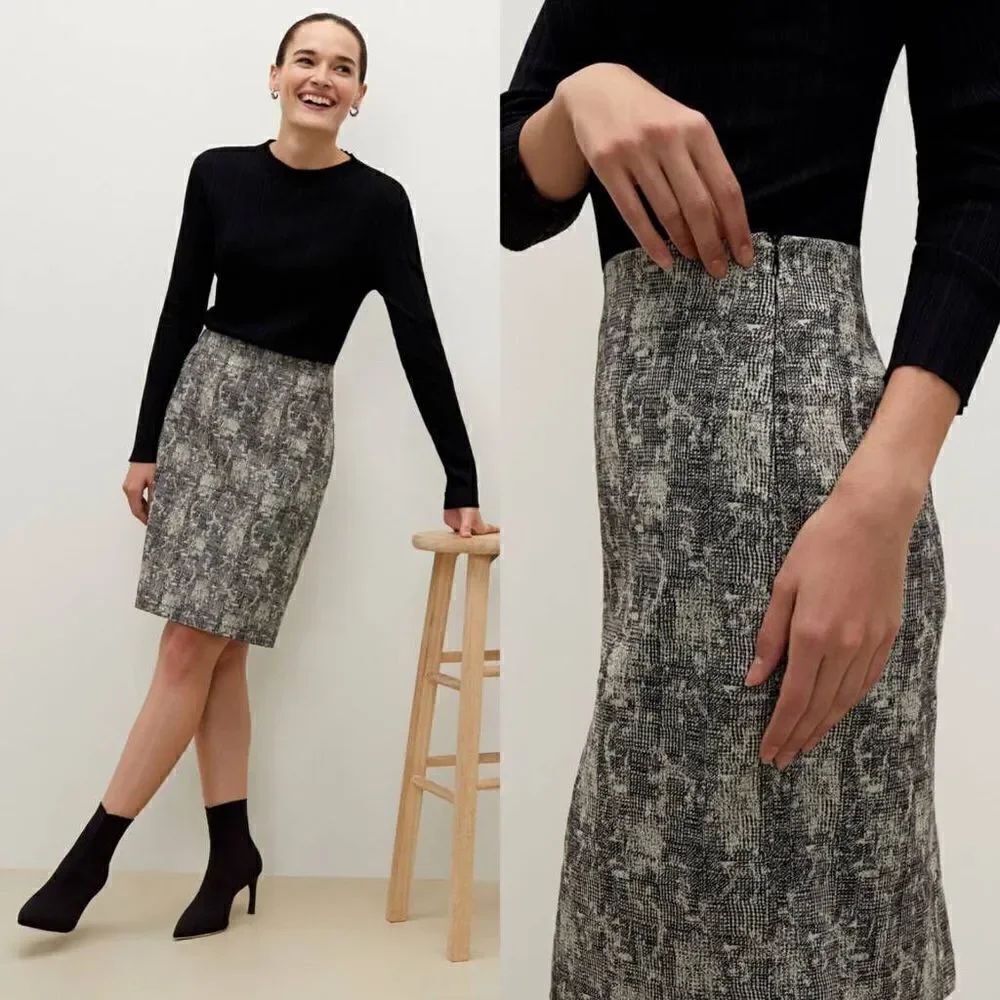 M.M. LAFLEUR The Noho Skirt - Crackle 10
